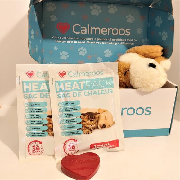 Calmeroos  Calming Separation Anxiety Relief Toy for Puppy or kitten - Picture 2 of 5